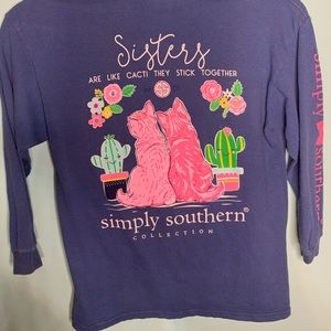 🌵💗NEVER WORN - GIRLS SIMPLY SOUTHERN SHIRT